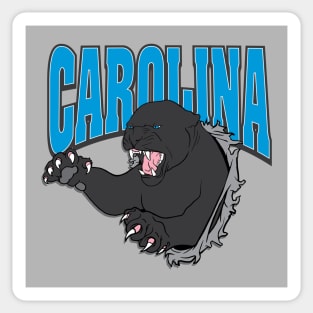 Carolina Football Sticker